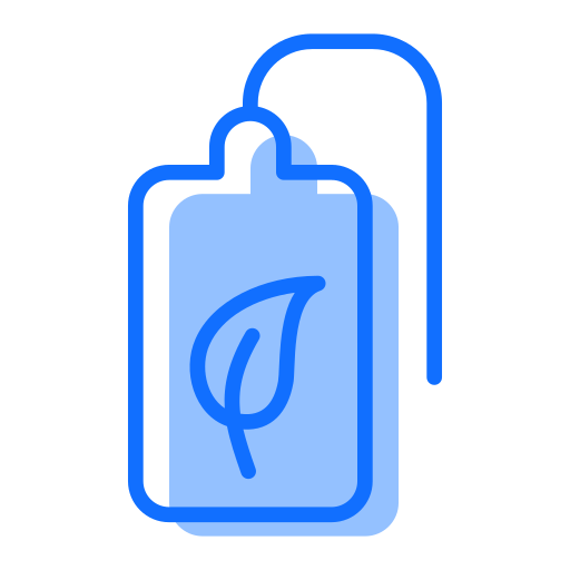 Eco tag Generic Blue icon