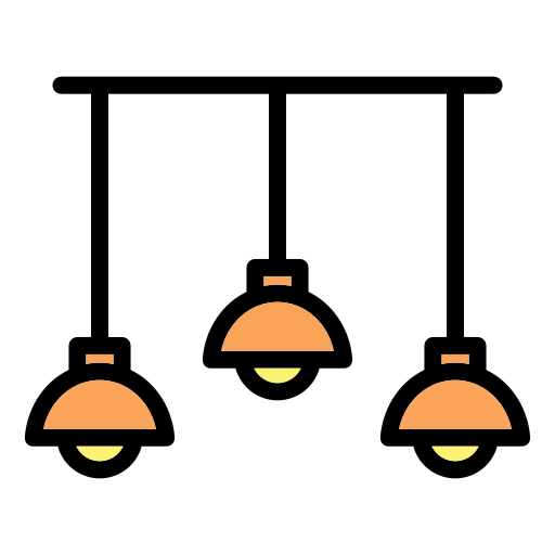 décor de lampe Generic Outline Color Icône