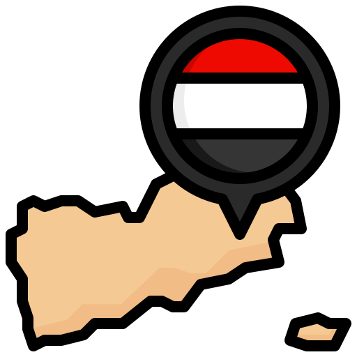 yemen Generic Outline Color icona
