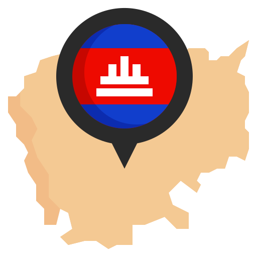 カンボジア Generic Flat icon