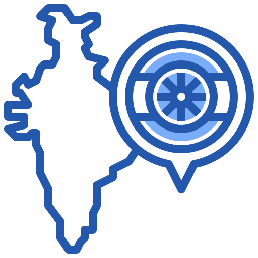 india Generic Blue icona