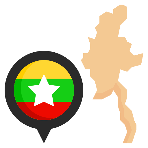 myanmar Generic Flat icon