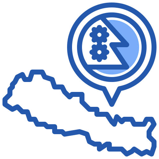 nepal Generic Blue icoon