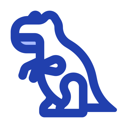 알로 사우루스 Generic Blue icon