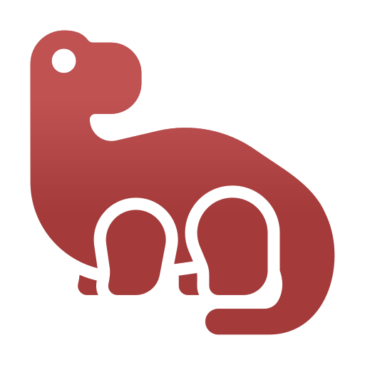 apatosaurio Generic Flat Gradient icono