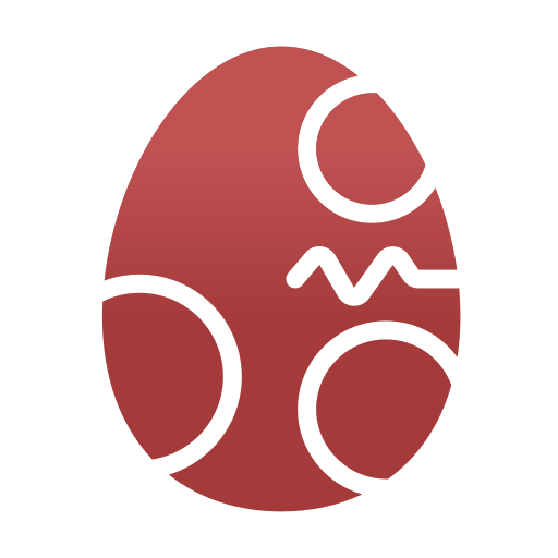 Треснувшее яйцо Generic Flat Gradient иконка