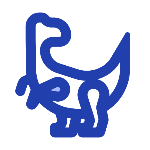 gallimimus Generic Blue ikona