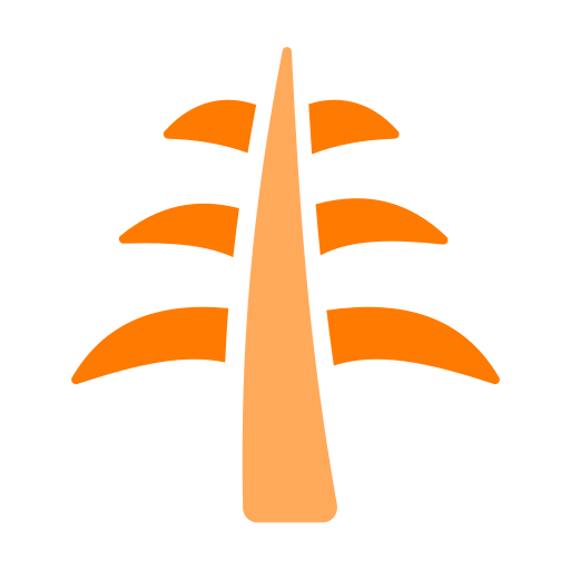 foglia di palma Generic Flat icona
