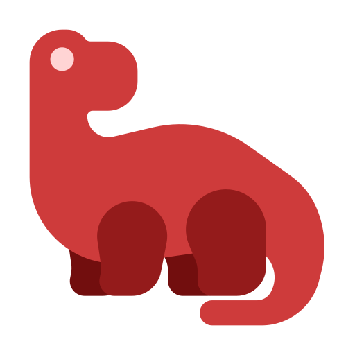 apatosaurio Generic Flat icono