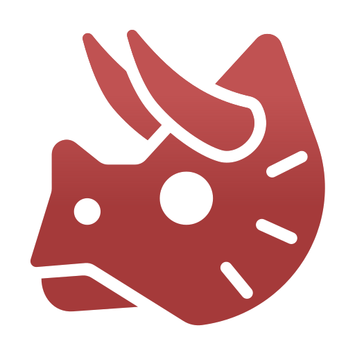 Triceratops Generic Flat Gradient icon