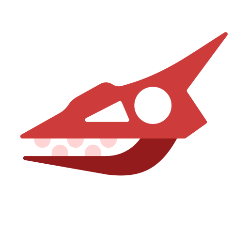 Dinosaur skull Generic Flat icon