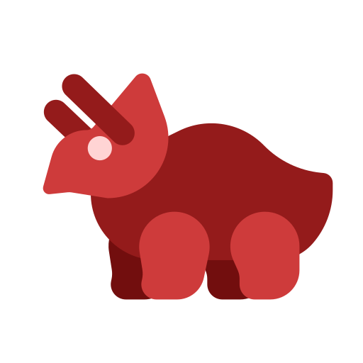 triceratops Generic Flat icono