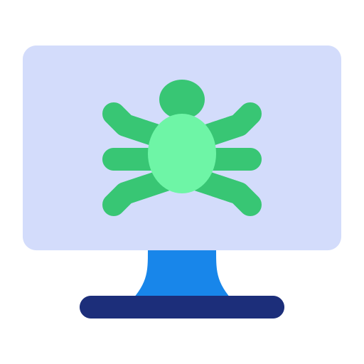 software malicioso Generic Flat icono