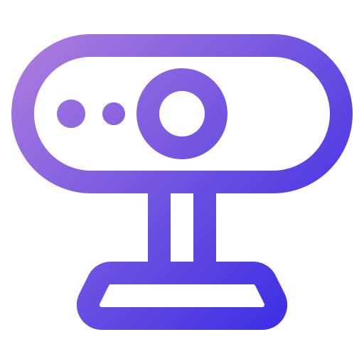 cámara web Generic Gradient icono