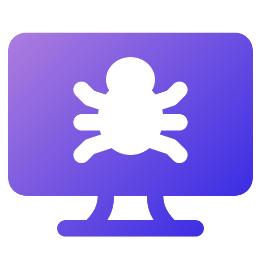 malware Generic Flat Gradient Ícone