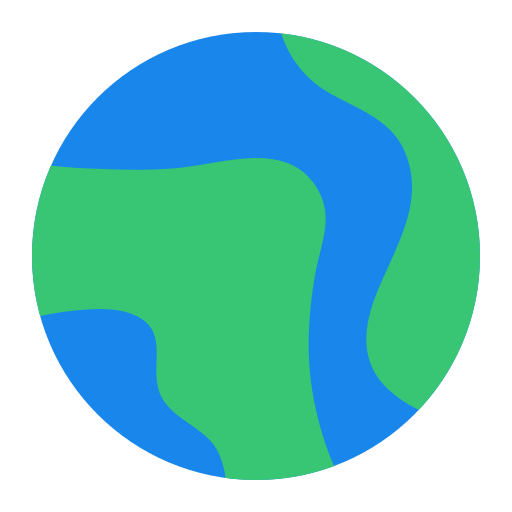 Глобус Generic Flat иконка