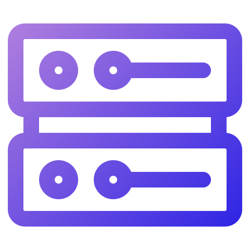 Server Generic Gradient icon