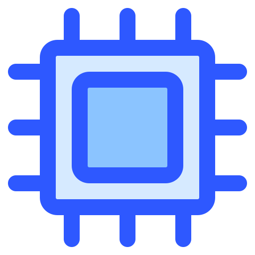 chip Generic Blue icoon
