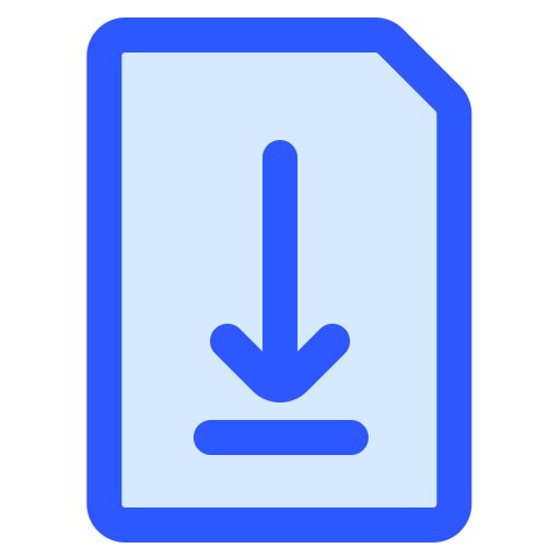 Загрузка файла Generic Blue иконка