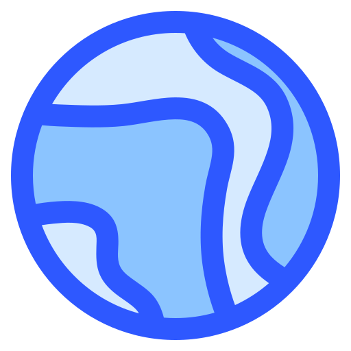 globe Generic Blue Icône