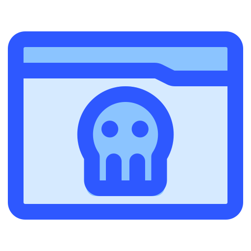 Hacking Generic Blue icon