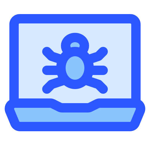 malware Generic Blue Icône