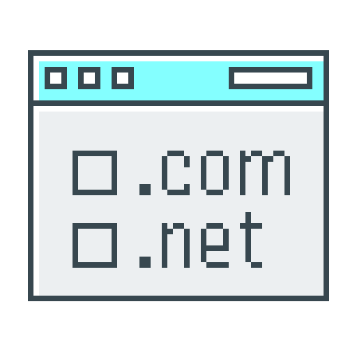 servidores de dominio Generic Color Omission icono