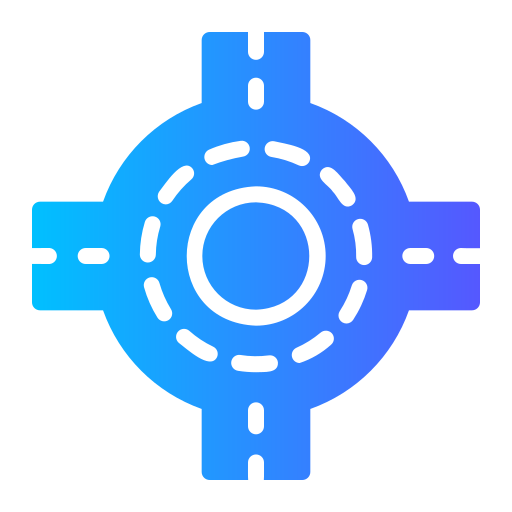 rotonda Generic Flat Gradient icono
