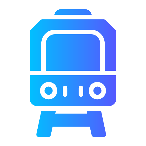 tranvía Generic Flat Gradient icono
