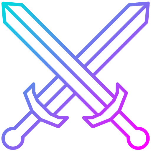 Swords Generic Gradient icon