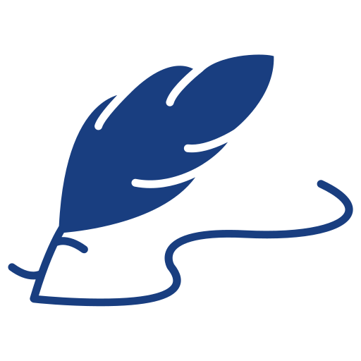 pluma Generic Blue icono