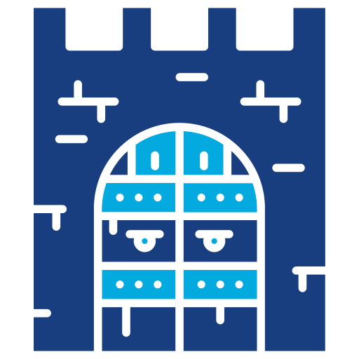 Gate Generic Blue icon