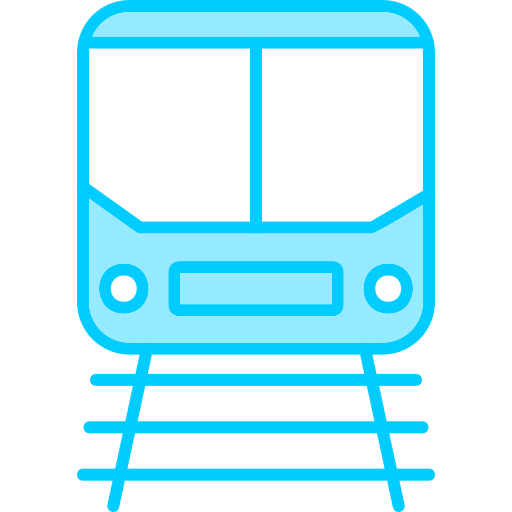 Train Generic Blue icon