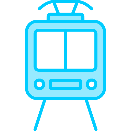 tram Generic Blue Icône