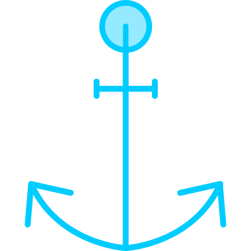 Anchor Generic Blue icon