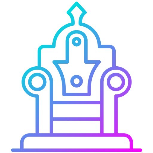 Throne Generic Gradient icon