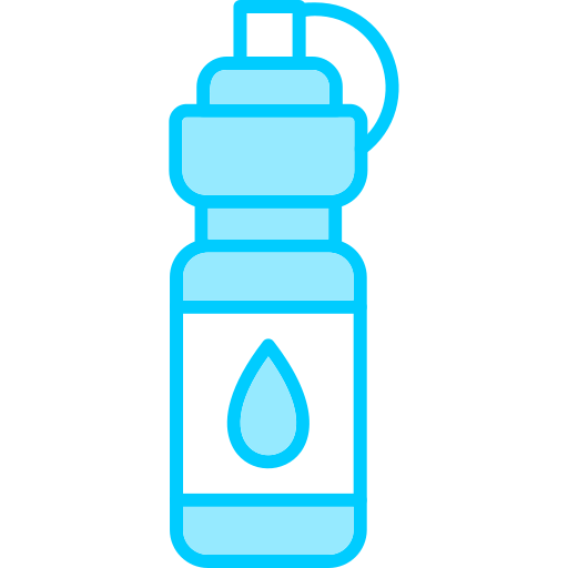 botella de agua Generic Blue icono