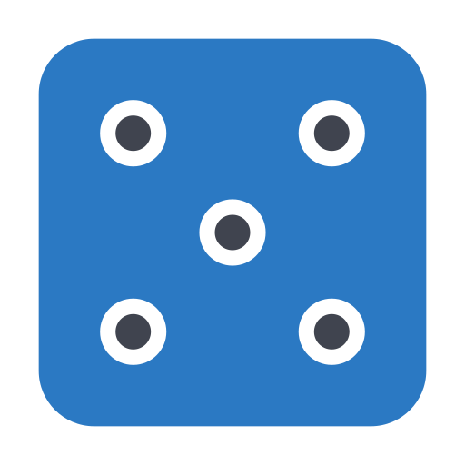 dobbelsteen kubus Generic Blue icoon