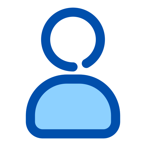 User Generic Blue icon