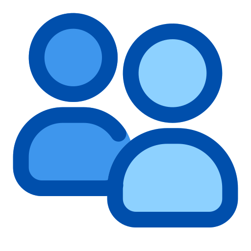 Contact Generic Blue icon