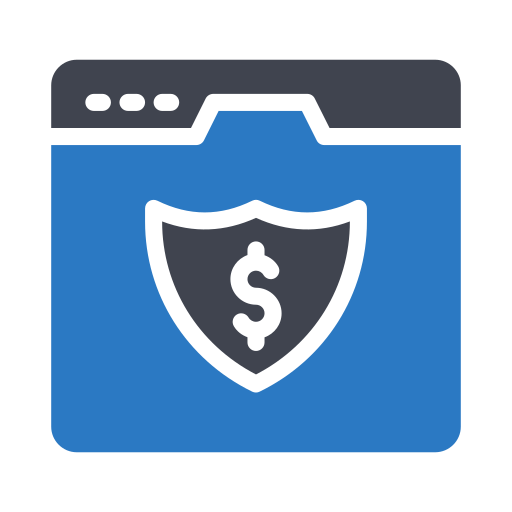 Online payment Generic Blue icon