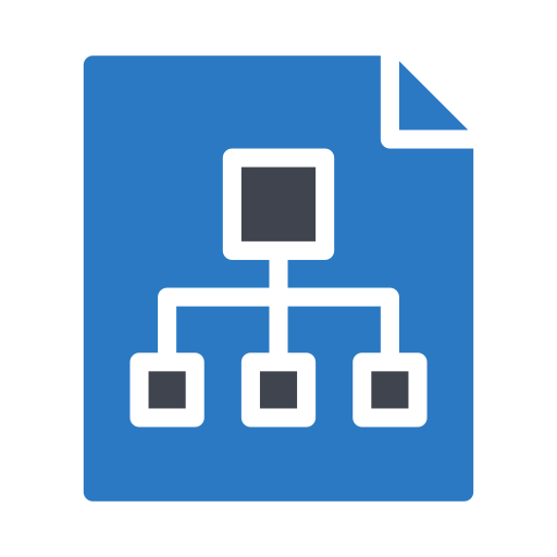 flussdiagramm Generic Blue icon
