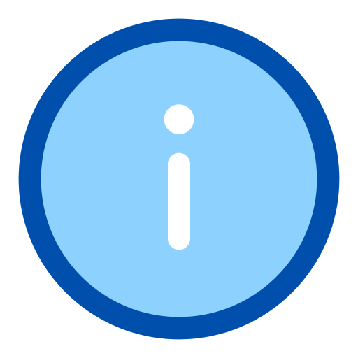 informazione Generic Blue icona