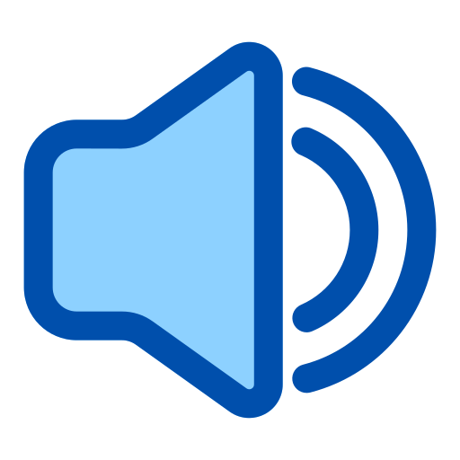 Volume Generic Blue icon