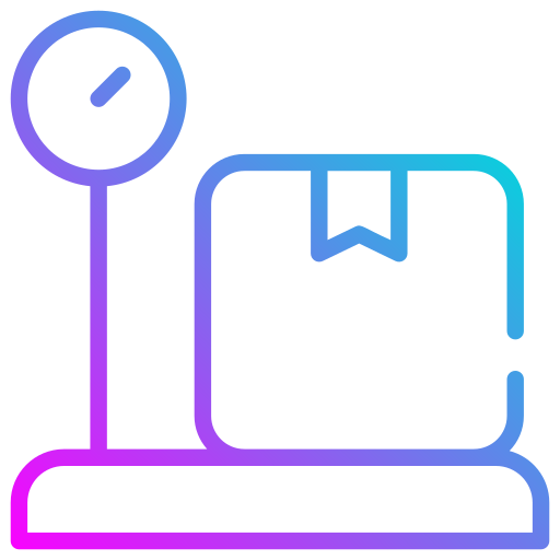 Weight scale Generic Gradient icon