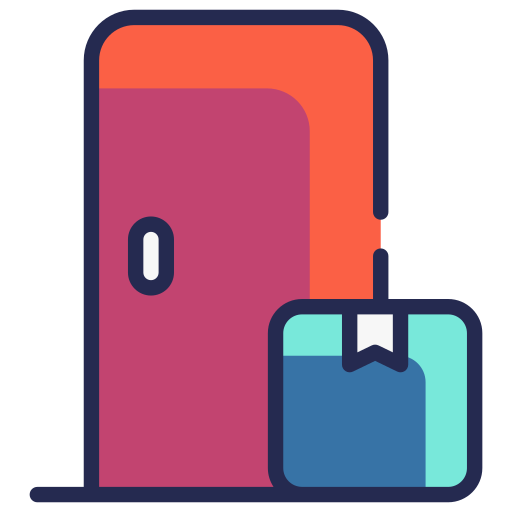 Home delivery Generic Outline Color icon