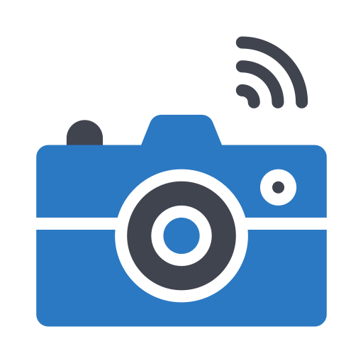 intelligente kamera Generic Blue icon