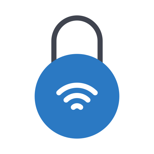 smart lock Generic Blue icon