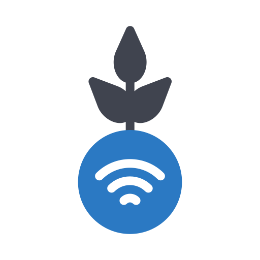 Smart farming Generic Blue icon