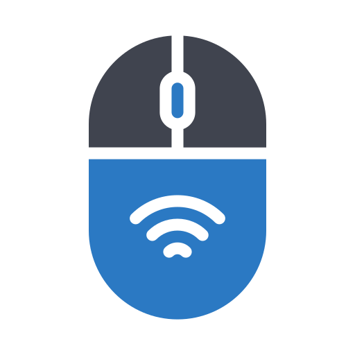 ワイヤレスマウス Generic Blue icon
